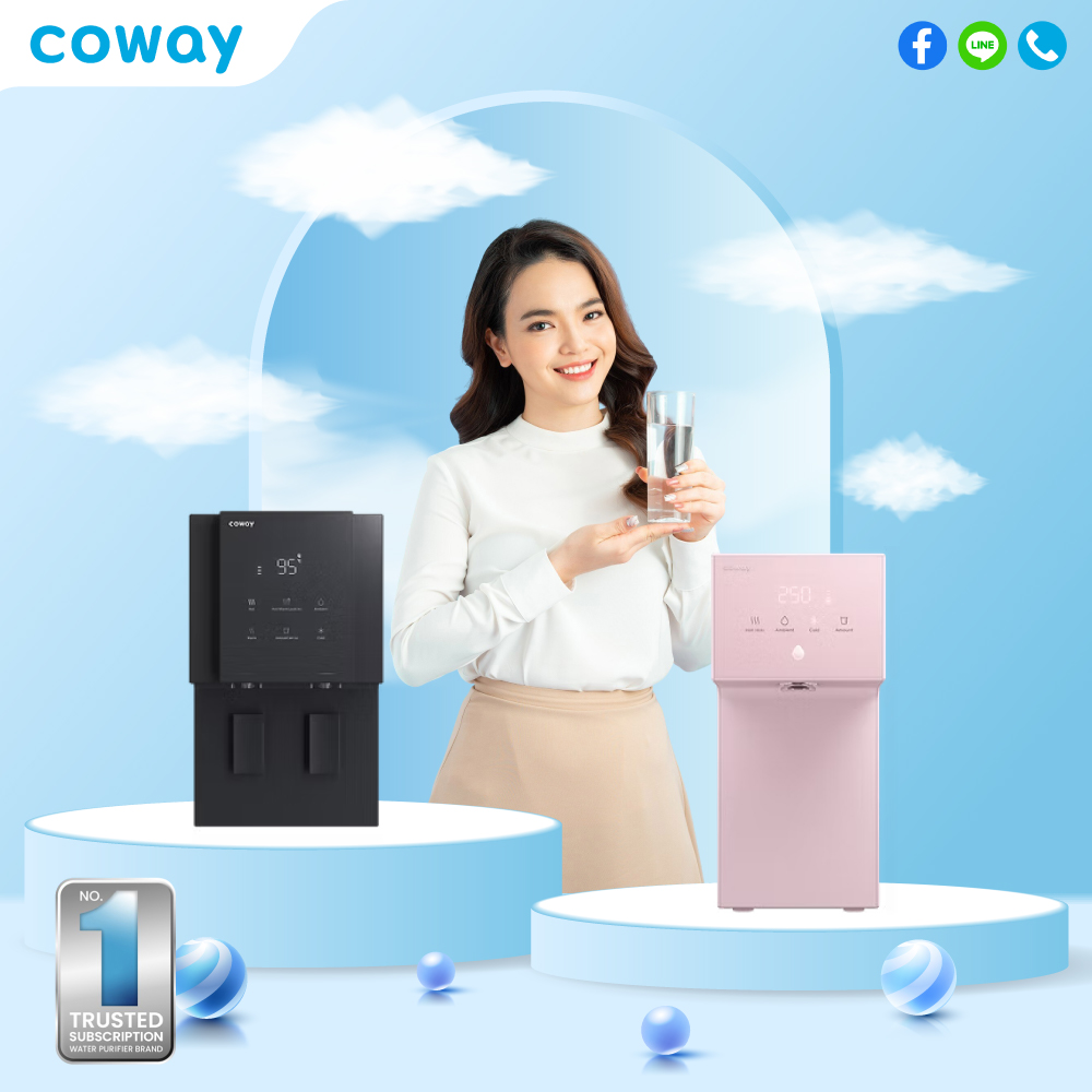 “สุขภาพดี เริ่มที่หยดแรก” ประโยชน์ของการใช้เครื่องกรองน้ำ Coway ในชีวิตประจำวัน